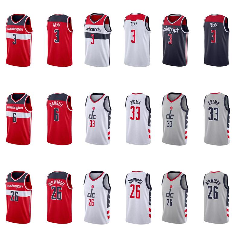 Basketball Jersey 33# Kyle Kuzma 3# Bradle Beal 26# Spencer Dinwiddie 6# Montrezl Harrell 2# Wall 2021-22 WashingtonCity Jerseys Men Youth S-XXL in stock, With logo
Basketball Jersey 33# Kyle Kuzma 3# Bradle Beal 26# Spencer Dinwiddie 6# Montrezl Harrell 2# Wall 2021-22 WashingtonCity Jerseys Men Youth S-XXL in stock, With logo