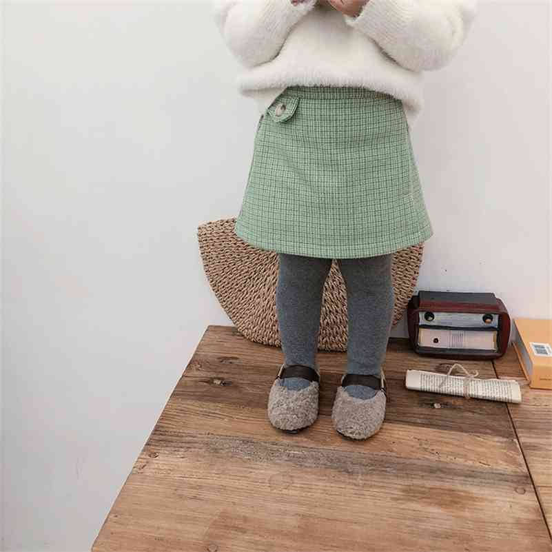 Girls winter double layer plaid skirts baby girl fashion warm skirt 1-7Y 210708, Green
Girls winter double layer plaid skirts baby girl fashion warm skirt 1-7Y 210708, Green