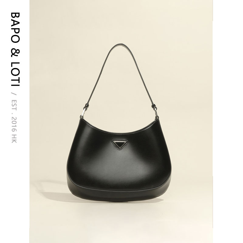 Middle-Ancient Bag French Stick Underarm Bag Liu Wen Same Style 2021cleo Bright Leather Genuine Leather Retro One-Shoulder Portable High-Gra, Black large
Middle-Ancient Bag French Stick Underarm Bag Liu Wen Same Style 2021cleo Bright Leather Genuine Leather Retro One-Shoulder Portable High-Gra, Black large