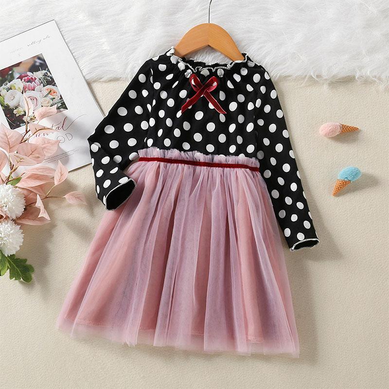 Girl's Dresses Melario Baby Girls Polka Dots Clothing Children's Clothes Kids Patchwork Dress Long Sleeve Cute Bow Costumes Princess Vestido, Red;yellow
Girl's Dresses Melario Baby Girls Polka Dots Clothing Children's Clothes Kids Patchwork Dress Long Sleeve Cute Bow Costumes Princess Vestido, Red;yellow
