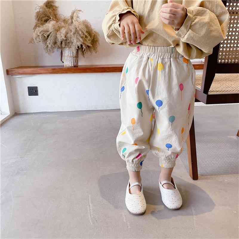 Spring Autumn cute girls thin colorful balloon printing ankle-tied pants children casual loose trousers 210708, Beige
Spring Autumn cute girls thin colorful balloon printing ankle-tied pants children casual loose trousers 210708, Beige