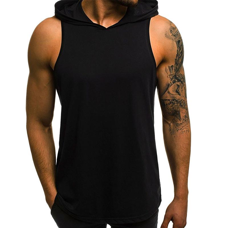 Running Jerseys Men's Summer Hooded Solid Color Sweatshirt Casual Loose Sleeveless Undershirt Bike Bicycle Jersey Windproof Cycling, Black
Running Jerseys Men's Summer Hooded Solid Color Sweatshirt Casual Loose Sleeveless Undershirt Bike Bicycle Jersey Windproof Cycling, Black