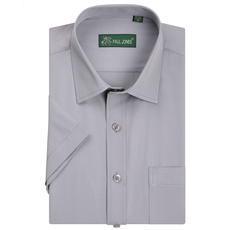 Men's Short Sleeve Shirts Men Business Formal Dress Shirts Social Shirt Classic Style Brand Non-Iron Male Shirts Office Wear 210708, Pj4505
Men's Short Sleeve Shirts Men Business Formal Dress Shirts Social Shirt Classic Style Brand Non-Iron Male Shirts Office Wear 210708, Pj4505