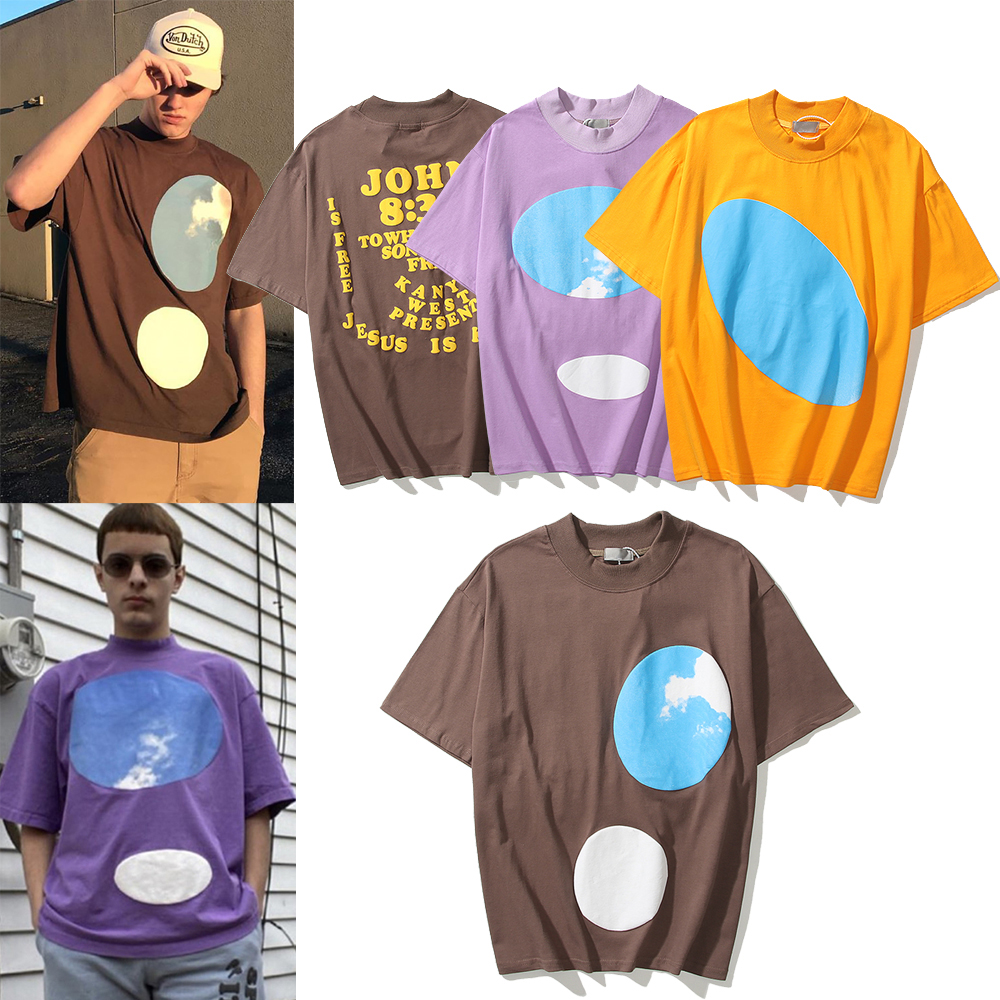 21SS Good Qaulity Summer Mens Designers Tees 100% Cotton T Shirts Fashion Casual Couples Short Sleeves Tee Comfortable CPFM kanye jesus is king Men T-Shirt
21SS Good Qaulity Summer Mens Designers Tees 100% Cotton T Shirts Fashion Casual Couples Short Sleeves Tee Comfortable CPFM kanye jesus is king Men T-Shirt