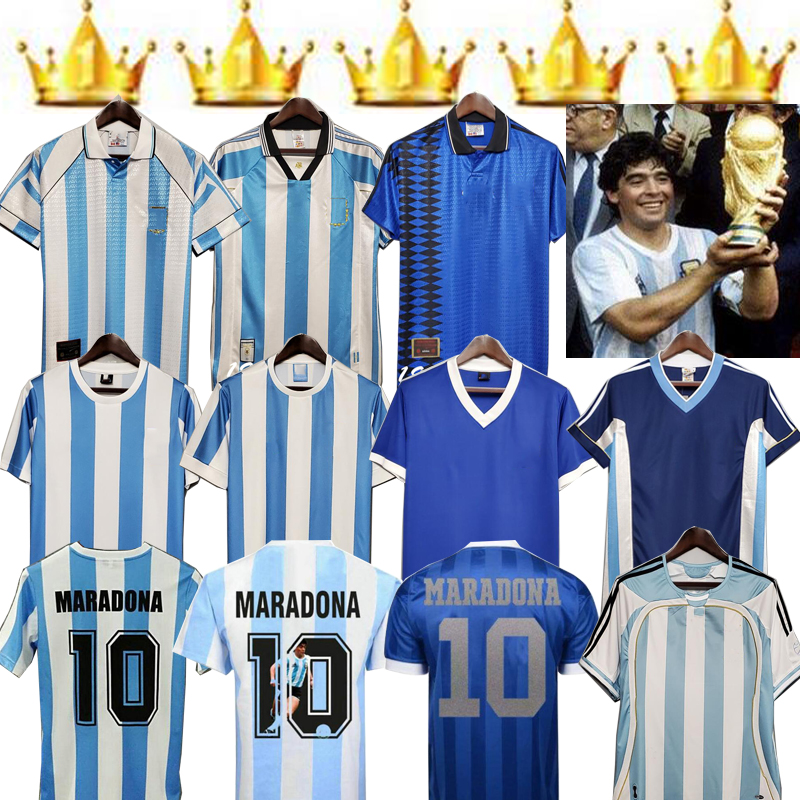 Argentina MESSI Retro 1978 1986 Maradona Soccer jersey Naples Napoli home away Football Shirt, Black;yellow
Argentina MESSI Retro 1978 1986 Maradona Soccer jersey Naples Napoli home away Football Shirt, Black;yellow