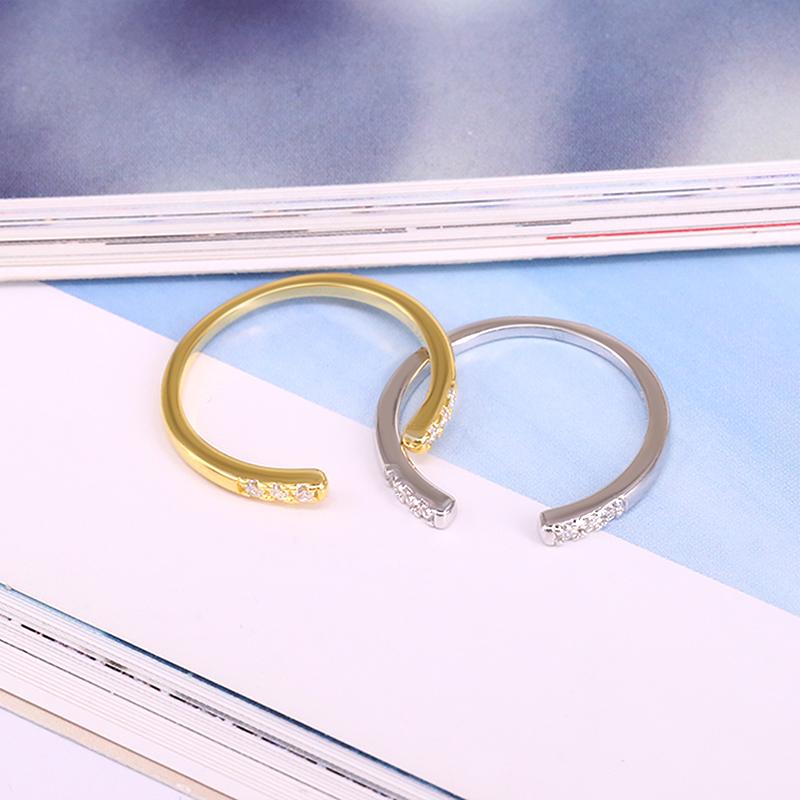 Cluster Rings Canner 925 Sterling Silver Micro-inlaid Zircon Open For Women Simple Light Luxury Anillos Mujer Fine Jewelry
Cluster Rings Canner 925 Sterling Silver Micro-inlaid Zircon Open For Women Simple Light Luxury Anillos Mujer Fine Jewelry