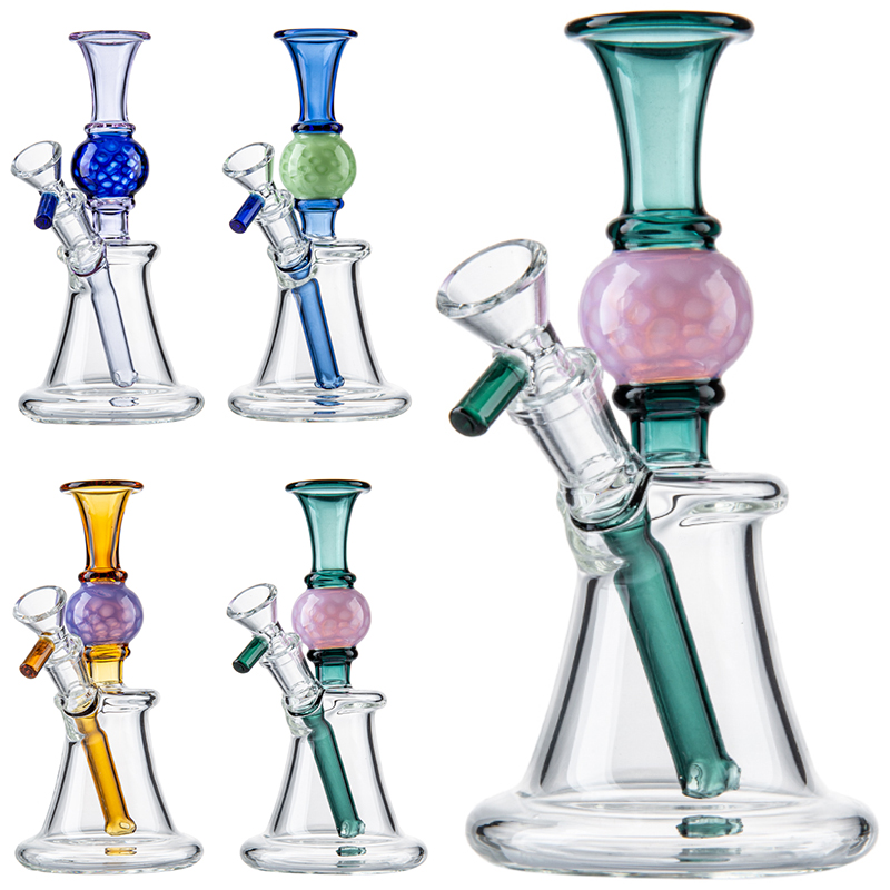 2021 Straight Perc Hookahs Heady Glass Bongs Ball Shape Water Pipes N Holes Percolator 7 Inch 14mm Small Mini Oil Dab Rigs With Bowl
2021 Straight Perc Hookahs Heady Glass Bongs Ball Shape Water Pipes N Holes Percolator 7 Inch 14mm Small Mini Oil Dab Rigs With Bowl