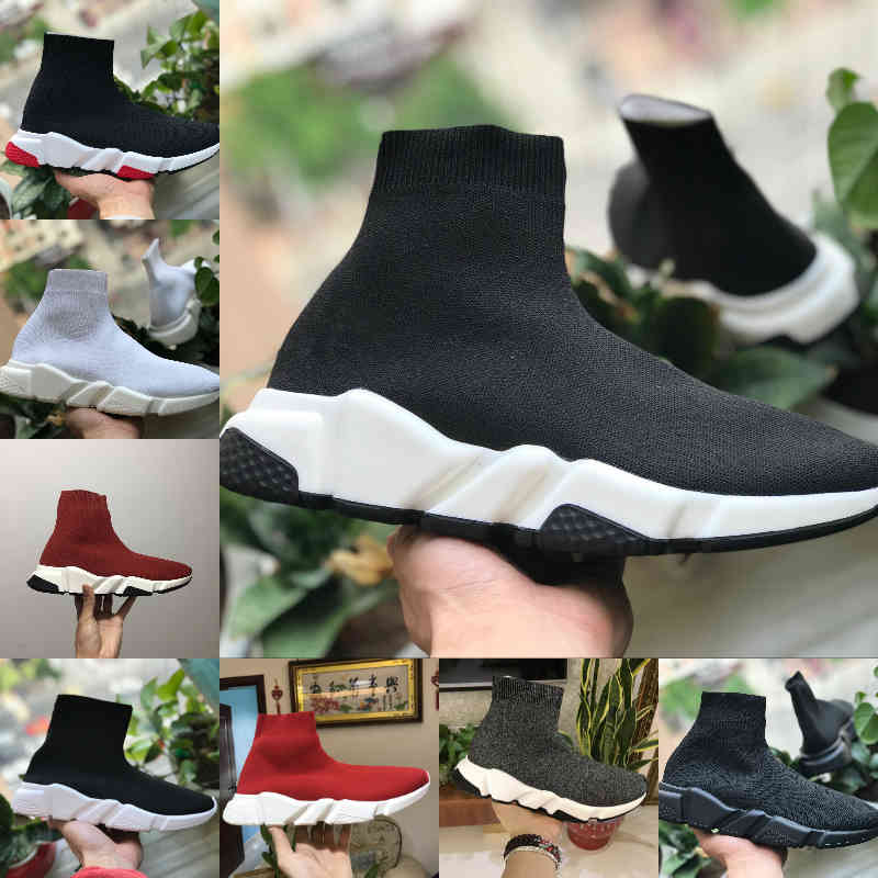 Wholesale 2021 Speed Trainer Black Red Luxury High Casual Sock Shoes Men Women Cheap Fashion Paris Designer Sneakers High Quality EUR36-45 E07
Wholesale 2021 Speed Trainer Black Red Luxury High Casual Sock Shoes Men Women Cheap Fashion Paris Designer Sneakers High Quality EUR36-45 E07