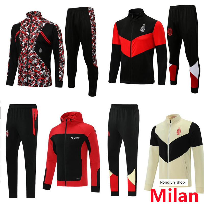 AC tracksuit adult Soccer Jersey set full zipper survetement 2021 2022 Milan jacket PIATEK CALHANOGLU football suit
AC tracksuit adult Soccer Jersey set full zipper survetement 2021 2022 Milan jacket PIATEK CALHANOGLU football suit
