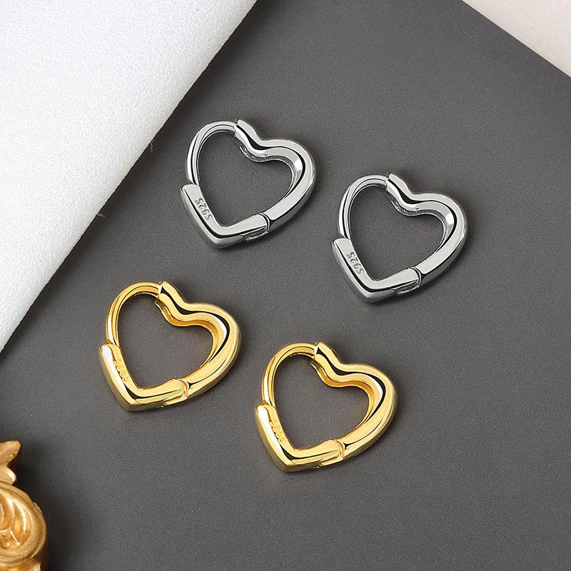 Dangle & Chandelier KSRA Vintage Gold S925 Chic Huggie Earrings Women Chunky Hoops Brass Geometric Heart Thick Earring Female Jewelry
Dangle & Chandelier KSRA Vintage Gold S925 Chic Huggie Earrings Women Chunky Hoops Brass Geometric Heart Thick Earring Female Jewelry