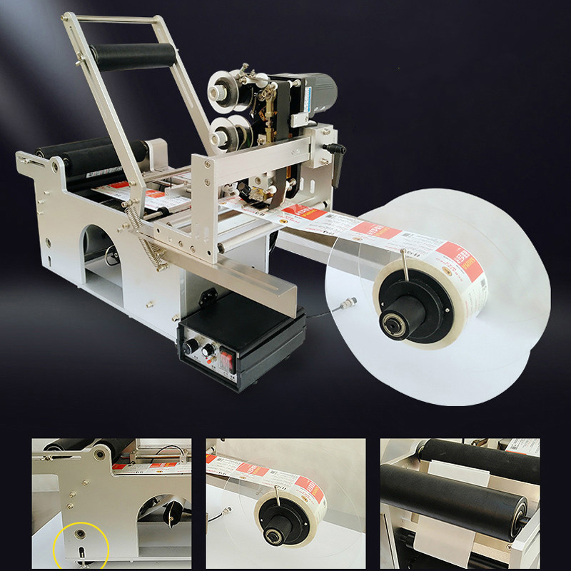 Semi Automatic Labeling Machine Stainless Steel Jar Plastic Glass Metal Round Bottle Label Sticking Packing Machine
Semi Automatic Labeling Machine Stainless Steel Jar Plastic Glass Metal Round Bottle Label Sticking Packing Machine