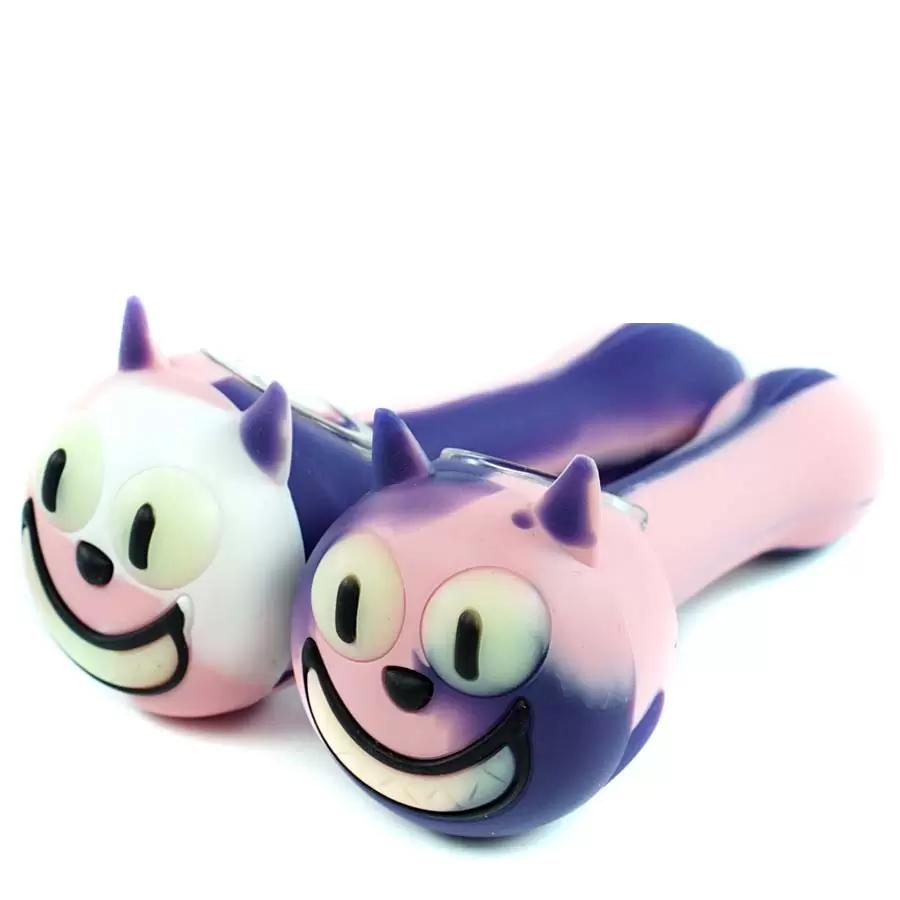 2022 NEW glow in the dark funny cat face hand Pipes for smoking Heady silicone Pipes Pyrex Spoon Pipe Bongs Oil Nail Hand Pipe tobacco pipe 
2022 NEW glow in the dark funny cat face hand Pipes for smoking Heady silicone Pipes Pyrex Spoon Pipe Bongs Oil Nail Hand Pipe tobacco pipe