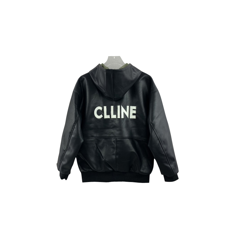 21FW USA Winter Zipper leather Jacket backside embroidery logo Men Outdoor high street windproof Casual hooded Outwear Women Coat, Black jacket
21FW USA Winter Zipper leather Jacket backside embroidery logo Men Outdoor high street windproof Casual hooded Outwear Women Coat, Black jacket