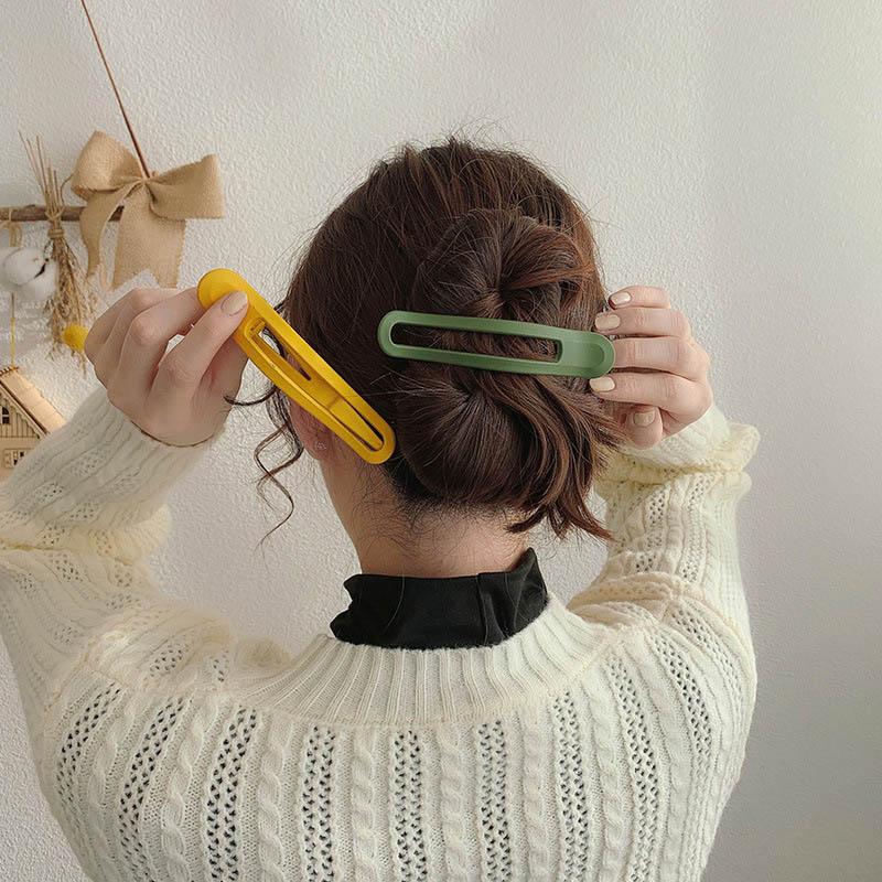 Hair Accessories 2021 Solid Large Plastic Clamping Clips Women Clip Duckbill Hairpins For Girls Headwear Fashion
Hair Accessories 2021 Solid Large Plastic Clamping Clips Women Clip Duckbill Hairpins For Girls Headwear Fashion