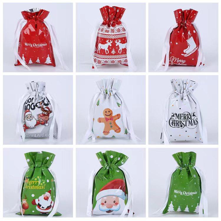 Gift Wrap Sale 24X16cm PVC Drawstring Merry Christmas Santa Claus Bags Cute Large Goods Cookies Candy Packaging Bag 24Pcs
Gift Wrap Sale 24X16cm PVC Drawstring Merry Christmas Santa Claus Bags Cute Large Goods Cookies Candy Packaging Bag 24Pcs