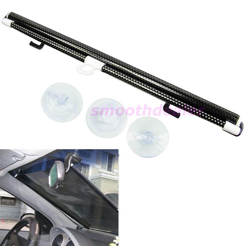 Car Sunshade Auto Black Window Roll Blind Windshield Sun Shield Visor 58 X125cm Drop
Car Sunshade Auto Black Window Roll Blind Windshield Sun Shield Visor 58 X125cm Drop