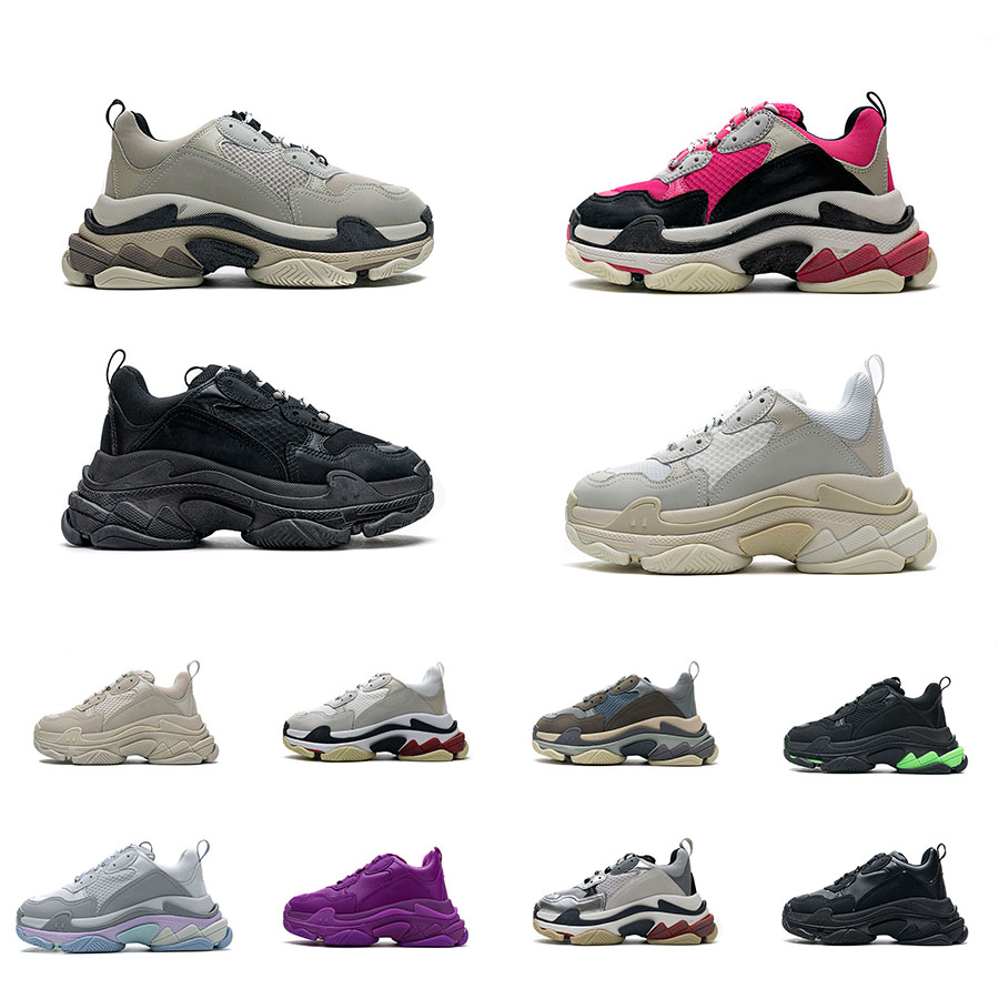 2021 Crystal Clear Sole Triple S Platform Casual Sports Shoes Designer Paris 17FW for Mens Women Fashion Vintage Old Dad Sneakers Trainers 3, Shown
2021 Crystal Clear Sole Triple S Platform Casual Sports Shoes Designer Paris 17FW for Mens Women Fashion Vintage Old Dad Sneakers Trainers 3, Shown