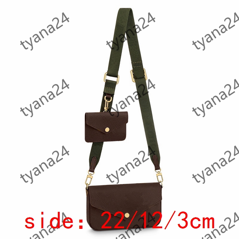 Ladies shoulderbag messenger bag 3 piece set chain wallet classic atmosphere presbyopia shoulder small bags lady women card purse crossbody
Ladies shoulderbag messenger bag 3 piece set chain wallet classic atmosphere presbyopia shoulder small bags lady women card purse crossbody