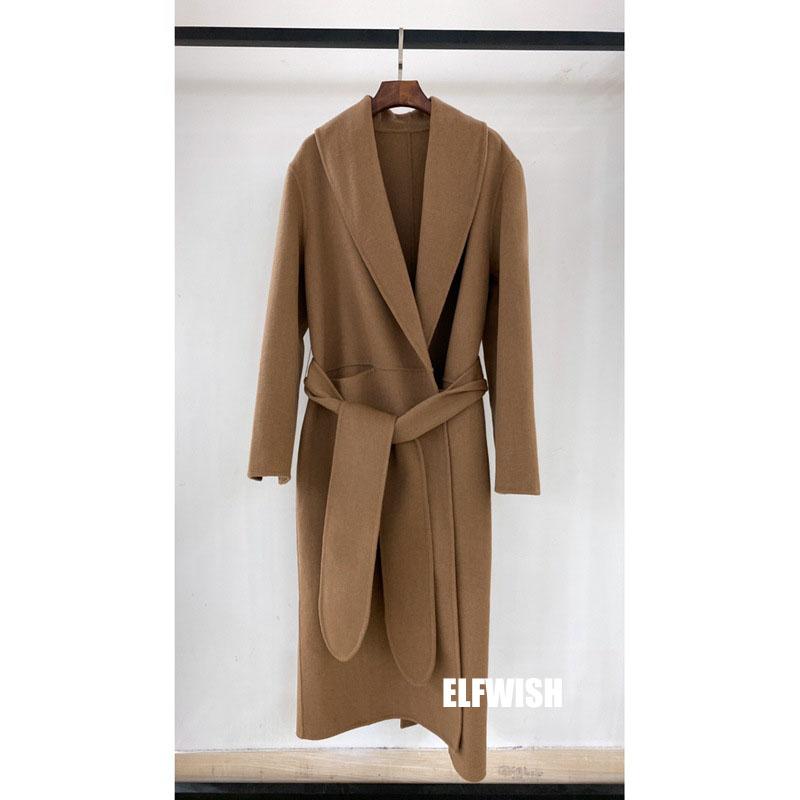 Women' Wool & Blends Woman Camel Nightgown Style Trench Coat Shawl Collar Drop Shoulder LOng Sleeved Belt Tied Winter 2022, Black
Women' Wool & Blends Woman Camel Nightgown Style Trench Coat Shawl Collar Drop Shoulder LOng Sleeved Belt Tied Winter 2022, Black