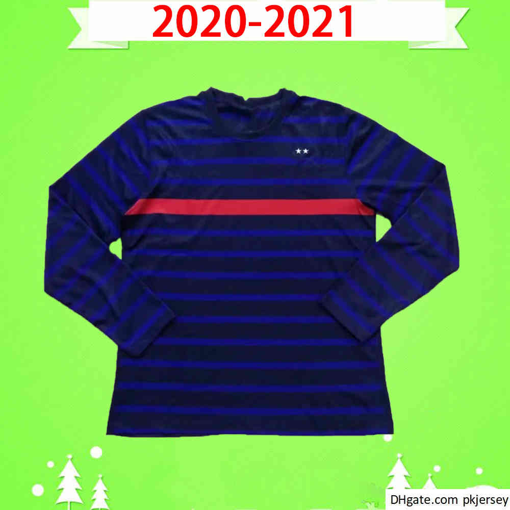 long sleeve 2021 soccer jersey MBAPPE maillot de foot GIROUD KANTE POGBA 20 21 full football Shirt Uniform blue white top quality Size S-2XL, Black;yellow
long sleeve 2021 soccer jersey MBAPPE maillot de foot GIROUD KANTE POGBA 20 21 full football Shirt Uniform blue white top quality Size S-2XL, Black;yellow