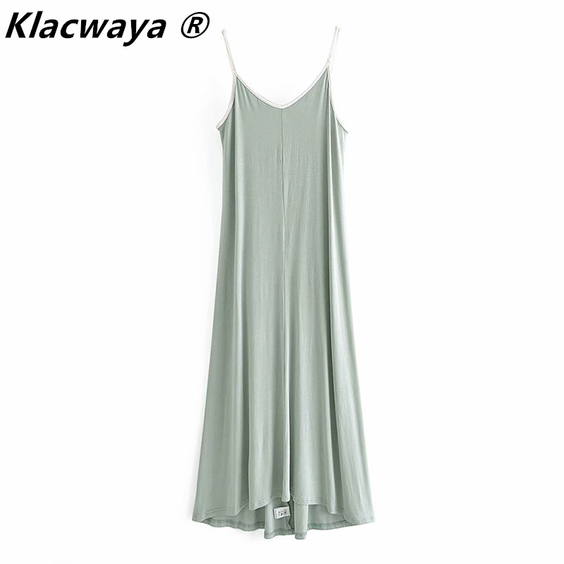 Za Knitted Slip Long Dress Women Summer Backless Sexy Woman es Fashion Holiday V Neck Spaghetti Strap 210521, Light green
Za Knitted Slip Long Dress Women Summer Backless Sexy Woman es Fashion Holiday V Neck Spaghetti Strap 210521, Light green