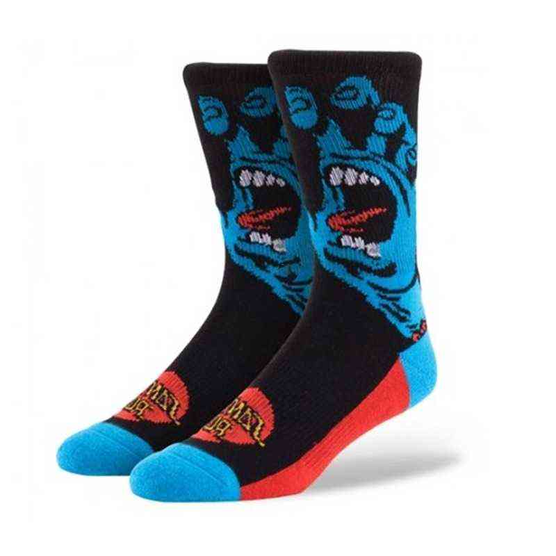 2Pairs/lot Misfits Skateboard Socks Men Hip Hop Streetwear Novelty Socks Cotton Basketball Sports 220105