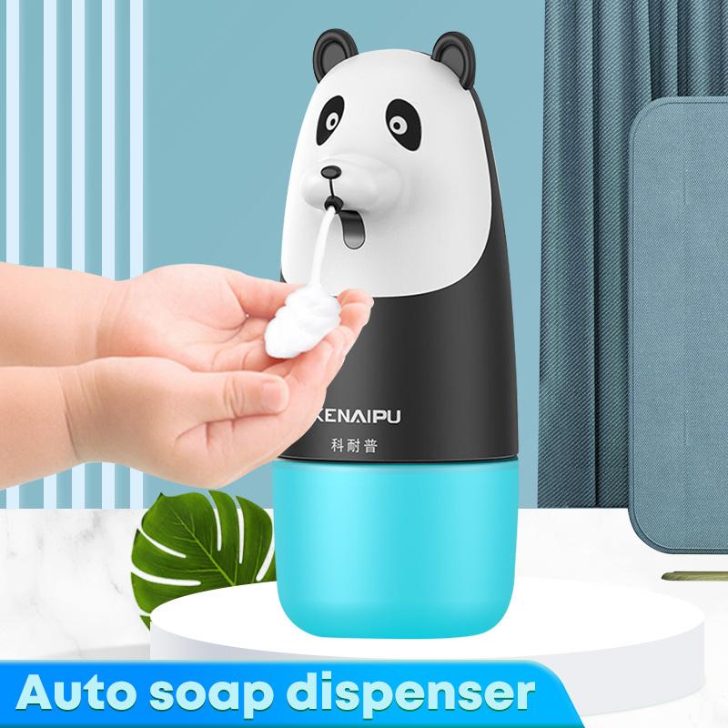 Liquid Soap Dispenser Cute Panda Rechargeable Foam Automatic Induction Machine Touchless Infrared Sensor Foaming Hand Washing Device
Liquid Soap Dispenser Cute Panda Rechargeable Foam Automatic Induction Machine Touchless Infrared Sensor Foaming Hand Washing Device