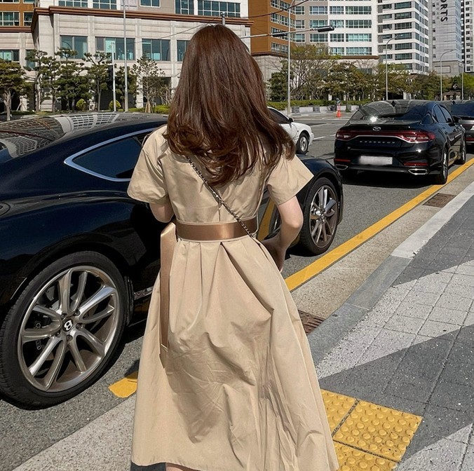 Arrival Summer Fashion Shirt Dress Women Elegant Office Lady Temperament Short Sleeve Casual Party With Belt 210519