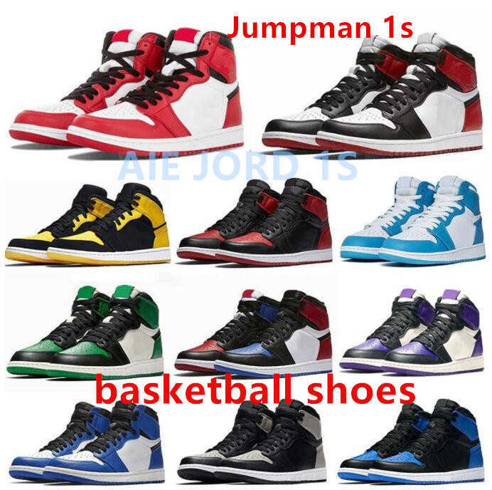 2021 new Mike New Jumpman 1s OG High air jorden 1 Basketball Shoes Pine Green Black Court Purple Royal Bred Toe NC Obsidian UNC game
2021 new Mike New Jumpman 1s OG High air jorden 1 Basketball Shoes Pine Green Black Court Purple Royal Bred Toe NC Obsidian UNC game