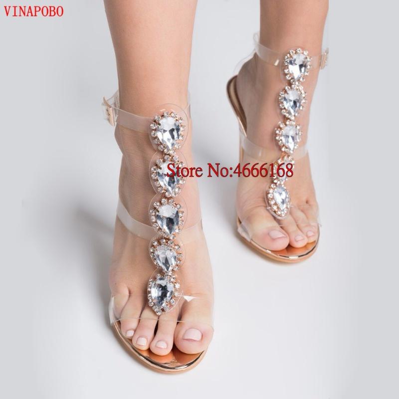 Vinapobo Sexy PVC Women Gladiator Sandals High Heels Clear Heel Female Transparent Crystal Wedding Shoes Sandalia Big Size 43, Black
Vinapobo Sexy PVC Women Gladiator Sandals High Heels Clear Heel Female Transparent Crystal Wedding Shoes Sandalia Big Size 43, Black
