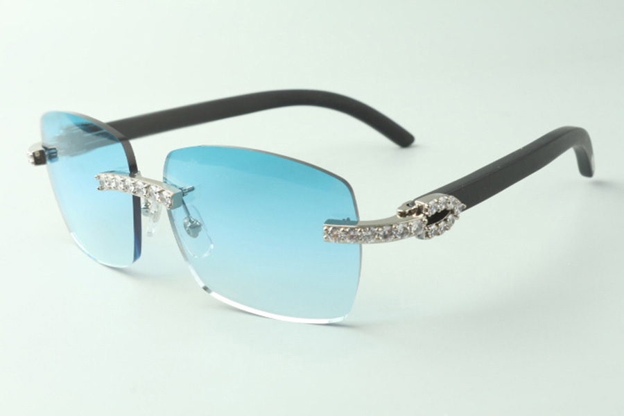 Designer XL diamond sunglasses 3524025 with black wood arms glasses, Direct sales, size: 18-135mm
Designer XL diamond sunglasses 3524025 with black wood arms glasses, Direct sales, size: 18-135mm