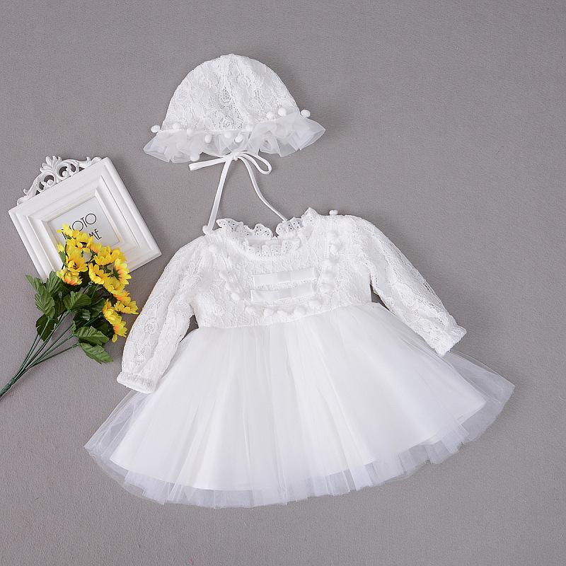 With Hat Vintage Baby Girl Baptism Dresses Set For Girls 1 Year Birthday Party Dress Autumn Winter Christening Gown Clothing Girl's
With Hat Vintage Baby Girl Baptism Dresses Set For Girls 1 Year Birthday Party Dress Autumn Winter Christening Gown Clothing Girl's