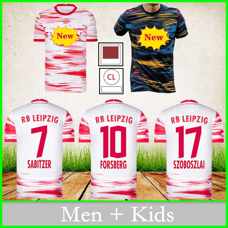 Leipzig Soccer Jerseys RB 2021 2022 FORSBERG SABITZER POULSEN SZOBOSZLAI UPAMECANO Home Away Third football shirt adult Men + Kids uniform, Black;yellow
Leipzig Soccer Jerseys RB 2021 2022 FORSBERG SABITZER POULSEN SZOBOSZLAI UPAMECANO Home Away Third football shirt adult Men + Kids uniform, Black;yellow