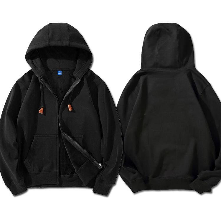 Fall/Winter 2021, Streetwear Loose Casual Fashion Long Sleeve Hoodie with Cardigan, Thick, Velvet S-3XL, Black
Fall/Winter 2021, Streetwear Loose Casual Fashion Long Sleeve Hoodie with Cardigan, Thick, Velvet S-3XL, Black