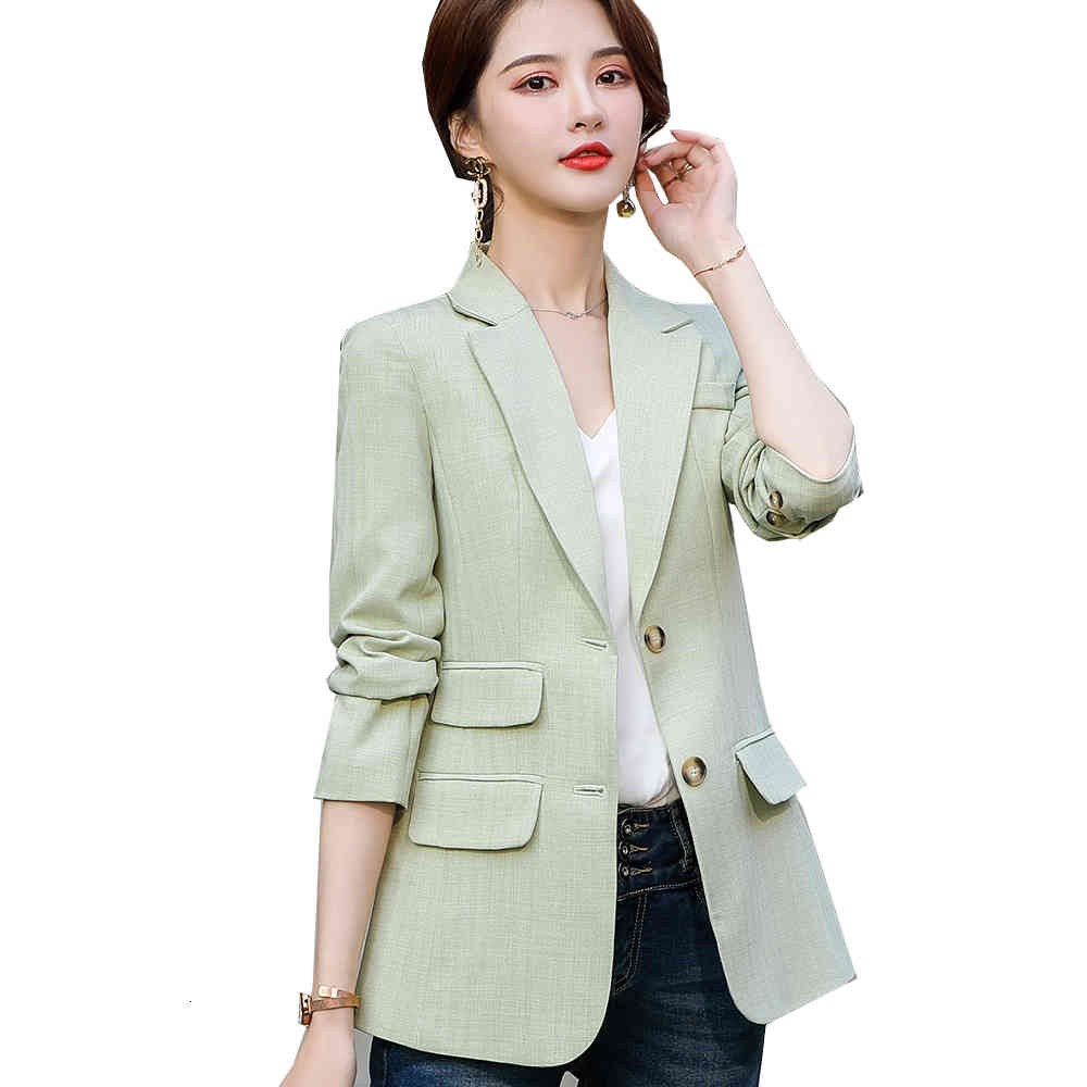 Women's Suits & Blazers New Arrival Spring Long Sleeve Office Blazer Coats Ladies Women Female Green Black Gray Formal Jacket Z4MS, Black blazer
Women's Suits & Blazers New Arrival Spring Long Sleeve Office Blazer Coats Ladies Women Female Green Black Gray Formal Jacket Z4MS, Black blazer