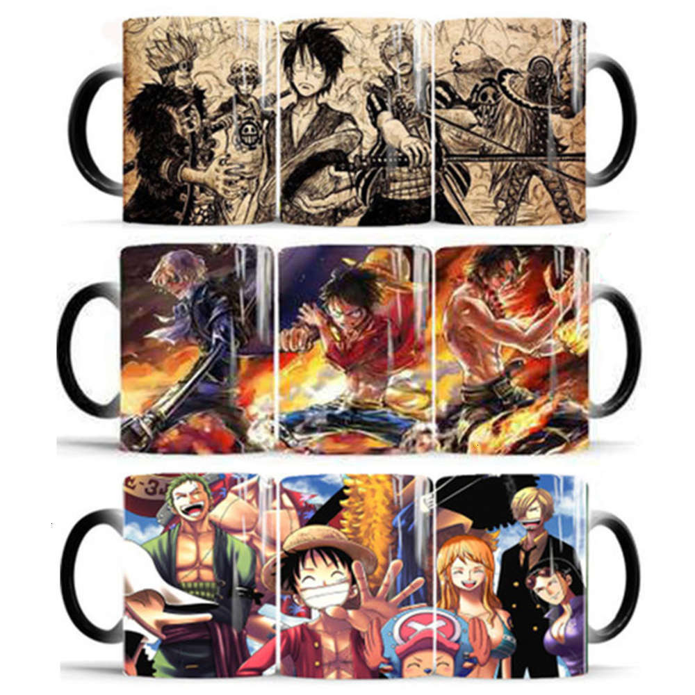 Drinkware 1Pcs 350mL One Piece Coffee Mugs Color Change Tea Cup Luffy Zoro Anime Cartoon Novelty For Gifts Birthday Party Multiple Styl
Drinkware 1Pcs 350mL One Piece Coffee Mugs Color Change Tea Cup Luffy Zoro Anime Cartoon Novelty For Gifts Birthday Party Multiple Styl