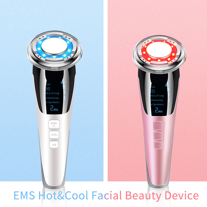 5 in 1 Portable Hot Cold Makeup Remover EMS LED Photon Therapy Face Lift Roller Massager Face Deep Cleaning Equipment Raben
5 in 1 Portable Hot Cold Makeup Remover EMS LED Photon Therapy Face Lift Roller Massager Face Deep Cleaning Equipment Raben
