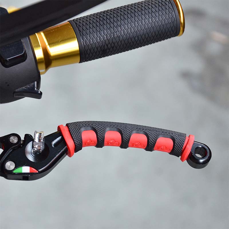 Motorcycle Handlebar Parts Soft Anti-Slip durable Brake Handle Silicone Sleeve Bicycle Bike Protection Cover Protective Handlebars Accessories