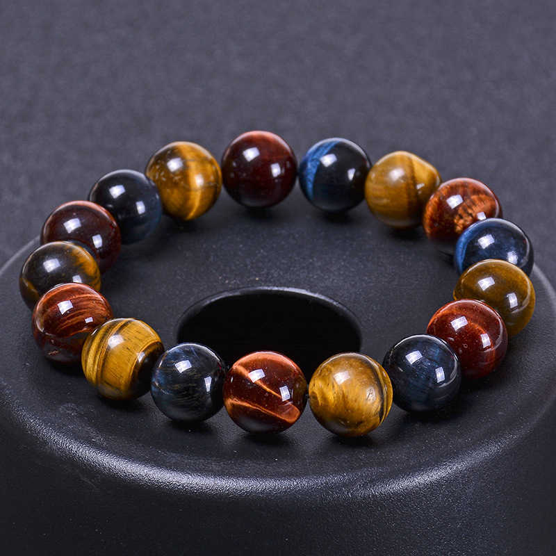 Fashion 8mm 10mm 12mm colorful Tiger eyes Beads Bracelet Men Charm Natural Stone Braslet For Man Handmade Jewelry Gifts Pulseras
Fashion 8mm 10mm 12mm colorful Tiger eyes Beads Bracelet Men Charm Natural Stone Braslet For Man Handmade Jewelry Gifts Pulseras