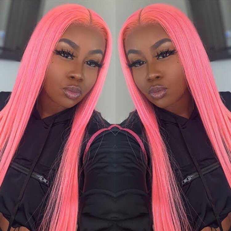 Yellow /blue/orange/green /Pink Wig Long Wavy Synthetic none Lace Front Heat Resistant Fiber Glueless brazlian Wigs for Women
