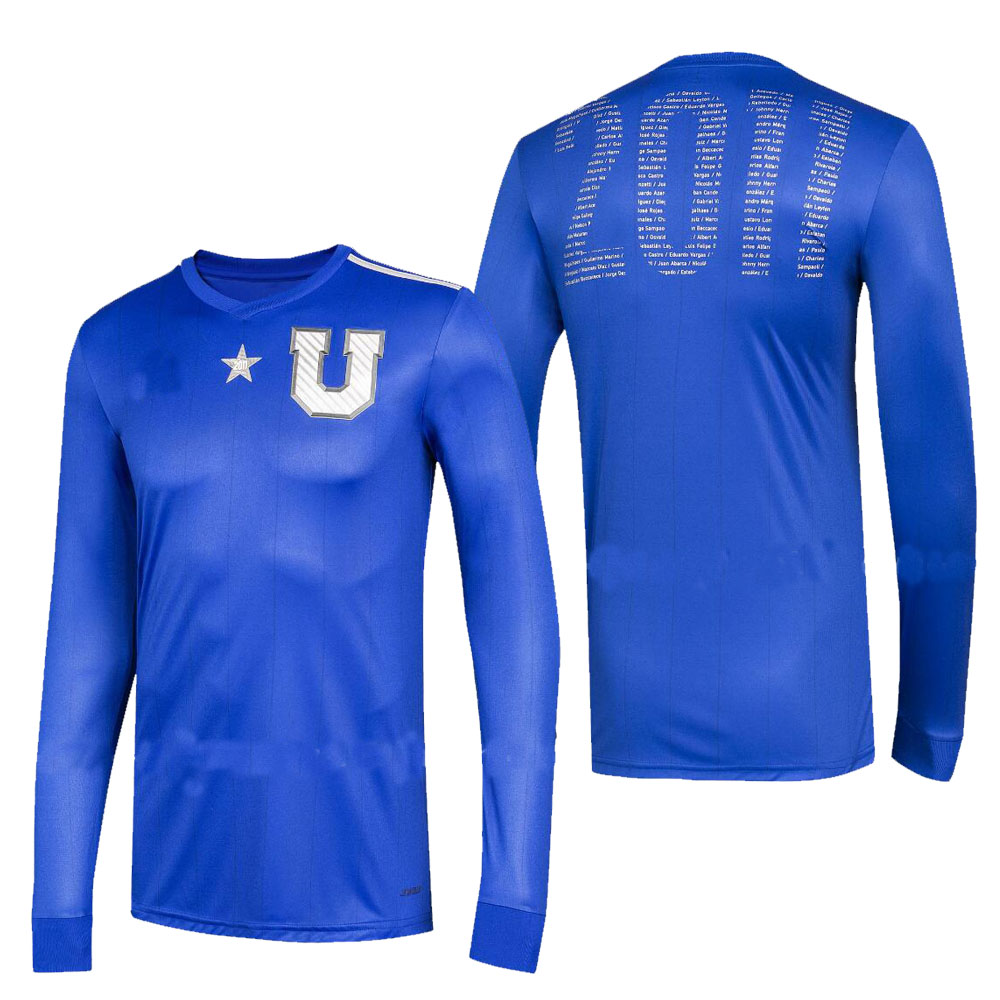 2021 2022 Club Universidad de Chile soccer jersey conmemorativa 2011 long sleeve special edition football shirts, Home
2021 2022 Club Universidad de Chile soccer jersey conmemorativa 2011 long sleeve special edition football shirts, Home