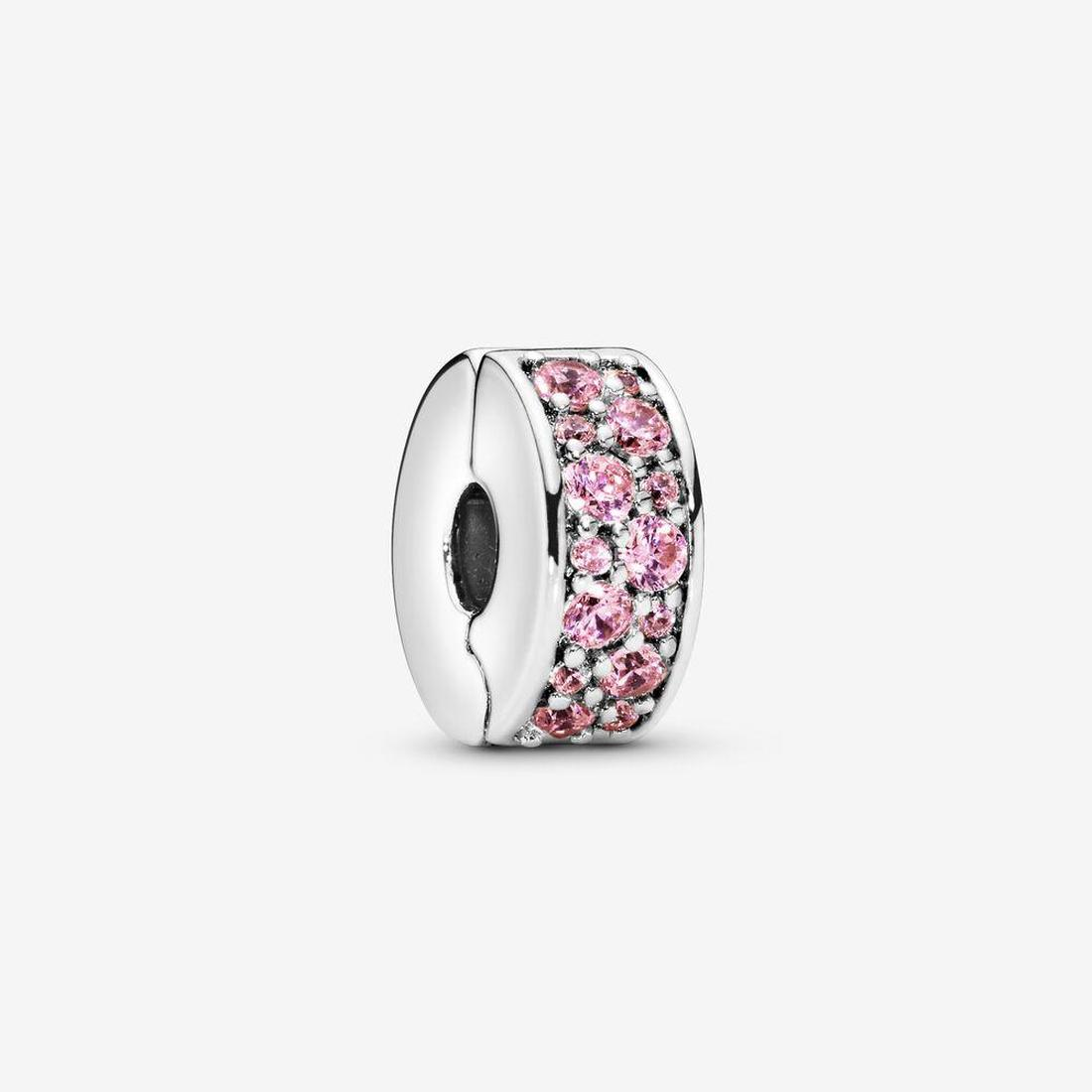 Designer Jewelry 925 Silver Bracelet Charm Bead fit Pandora Pink Pave Clip Slide Bracelets Beads European Style Charms Beaded Murano, Bronze;silver
Designer Jewelry 925 Silver Bracelet Charm Bead fit Pandora Pink Pave Clip Slide Bracelets Beads European Style Charms Beaded Murano, Bronze;silver