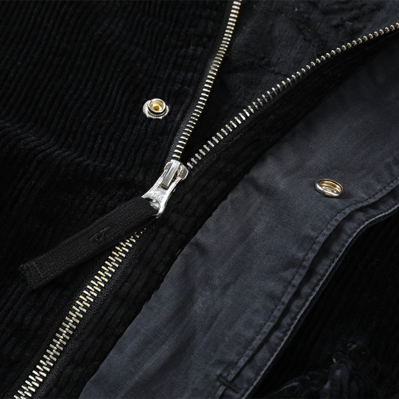 Fw Jackets Loose Coat Corduroy Fabric Hip Hop Style European And American Street Large Jacket