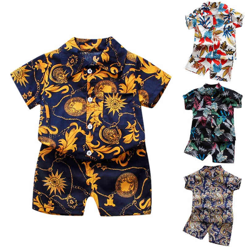 Baby Boys Floral Printed Clothes Set Summer Short Sleeve Shirt Top+Pants 2Pcs Gentelman 1 2 3 4 5 Year Kids Holiday Beach Outfit 210522, White
Baby Boys Floral Printed Clothes Set Summer Short Sleeve Shirt Top+Pants 2Pcs Gentelman 1 2 3 4 5 Year Kids Holiday Beach Outfit 210522, White
