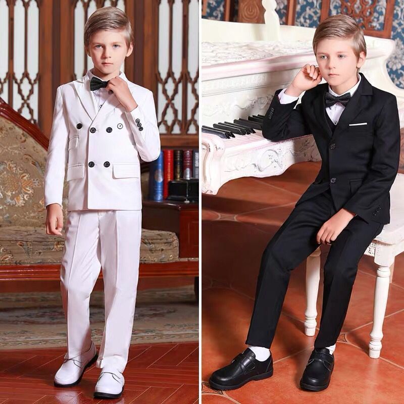 Soft Sole Pupils Spring And Autumn Winter Plush Kids Performance Boys Leather Shoes Students Dance