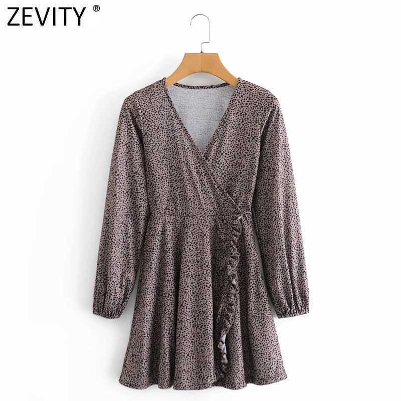 Zevity Women Sexy V Neck Leopard Print Agaric Lace Mini Dress Female Chic Side Zipper Ruffles Casual Slim Vestido DS4755 210603, Aazz ds4755leo
Zevity Women Sexy V Neck Leopard Print Agaric Lace Mini Dress Female Chic Side Zipper Ruffles Casual Slim Vestido DS4755 210603, Aazz ds4755leo