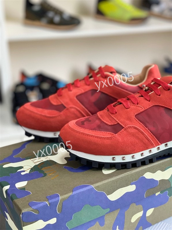 Valentin Top Quality Camouflage Sneaker Womens Mens Rivet Shoes Studded Flats Mesh Camo Suede Leather Casual Trainers Shoes size35-46, 01
Valentin Top Quality Camouflage Sneaker Womens Mens Rivet Shoes Studded Flats Mesh Camo Suede Leather Casual Trainers Shoes size35-46, 01