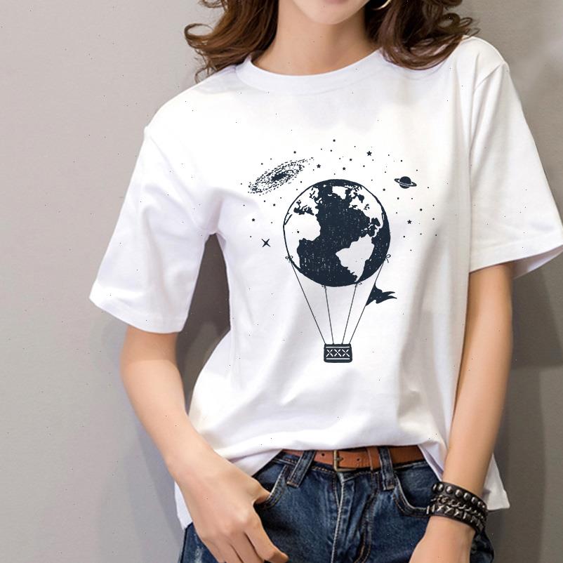 women womens t shirt harajuku white space earth balloons printed korean style streetwear aesthetic camisas mujer tee
women womens t shirt harajuku white space earth balloons printed korean style streetwear aesthetic camisas mujer tee