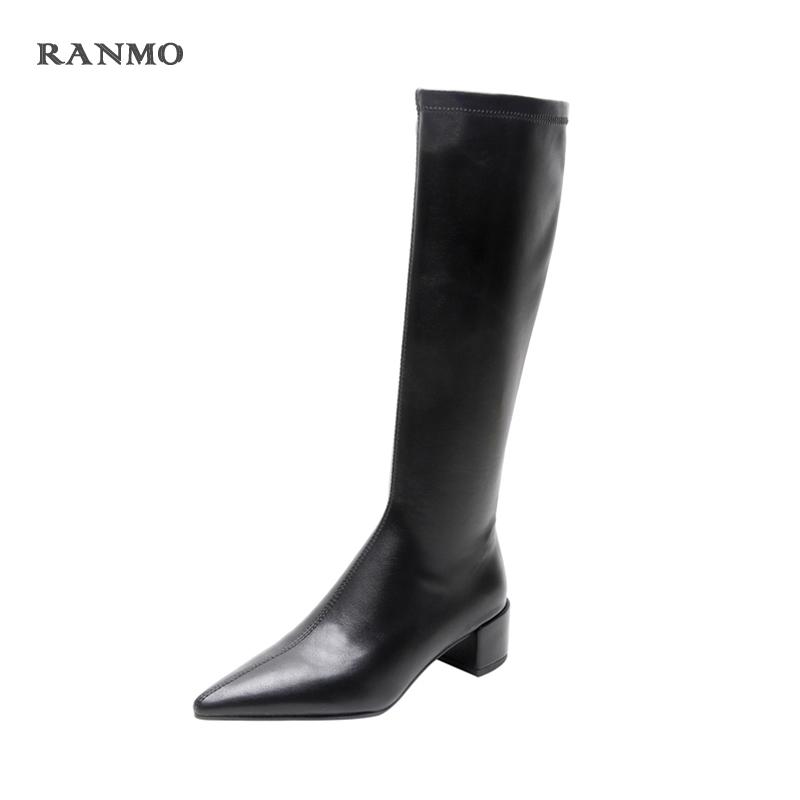 Boots 2021 Autumn Women High Heel Shoes Knee-High Casual Fashion Stretch Fabric Pointed Toe All Match British Style, Black
Boots 2021 Autumn Women High Heel Shoes Knee-High Casual Fashion Stretch Fabric Pointed Toe All Match British Style, Black