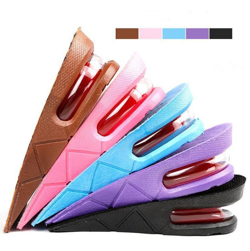 100pairs New Adjustable 5 Cm 2 Layer Up Air Cushion Heel Insert Increase Height Lift Tools Fashion